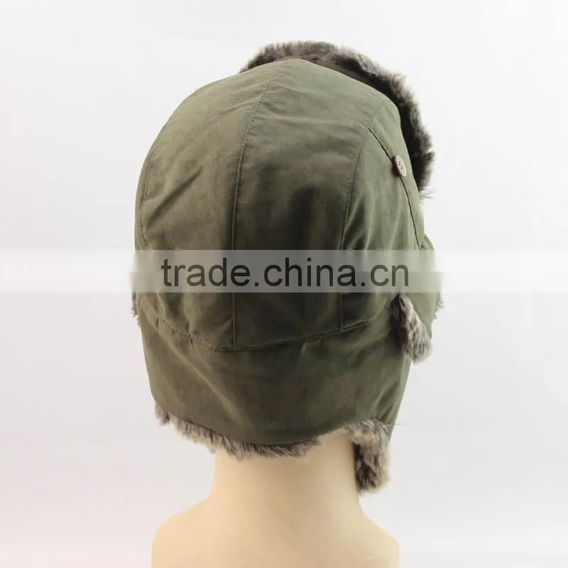 New Design Winter Soft Felt Army Hat Wholesale