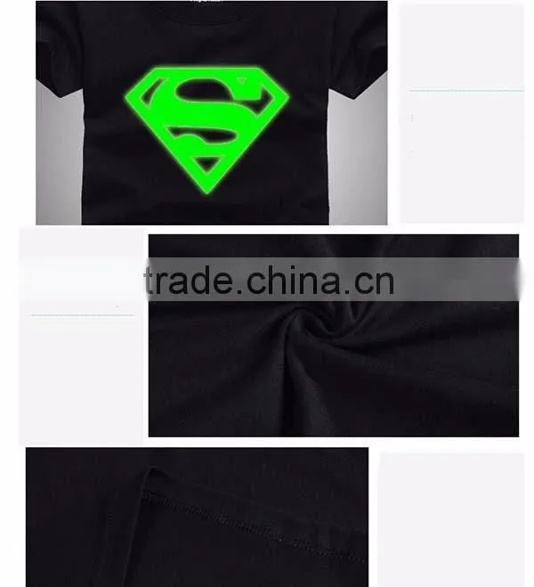Wholesale Factoy Custom Shiny t shirt men