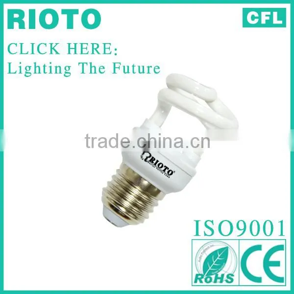 10000K Mini Spiral CFL Light bulb