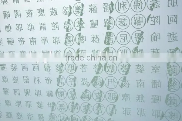 Decorative Printed Glass Tempered Architectural Glass Price m2