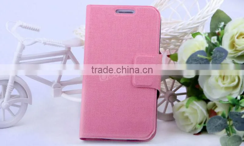 Good quality beauty leather wallet case for samsung galaxy s3 leather skin case