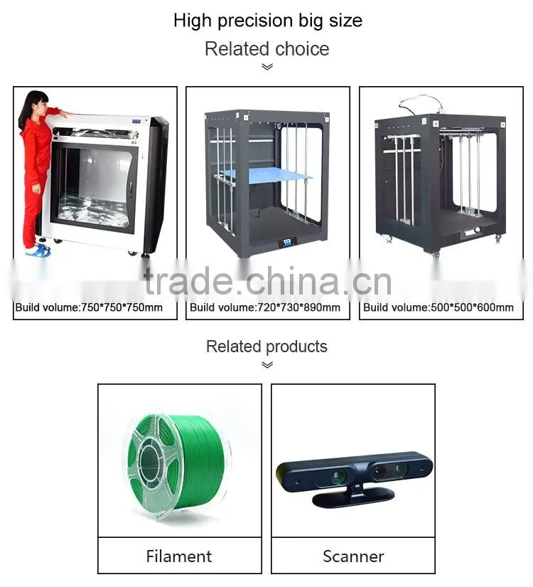 Rapid Prototyping Printer Usage And Digital Printer Type Rapid Prototyping 3D Printer With LED Display