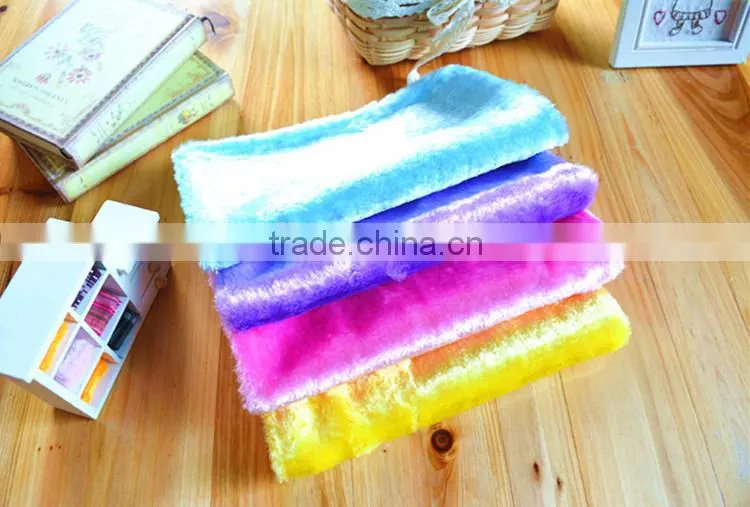 Bamboo glass cleaning cloth