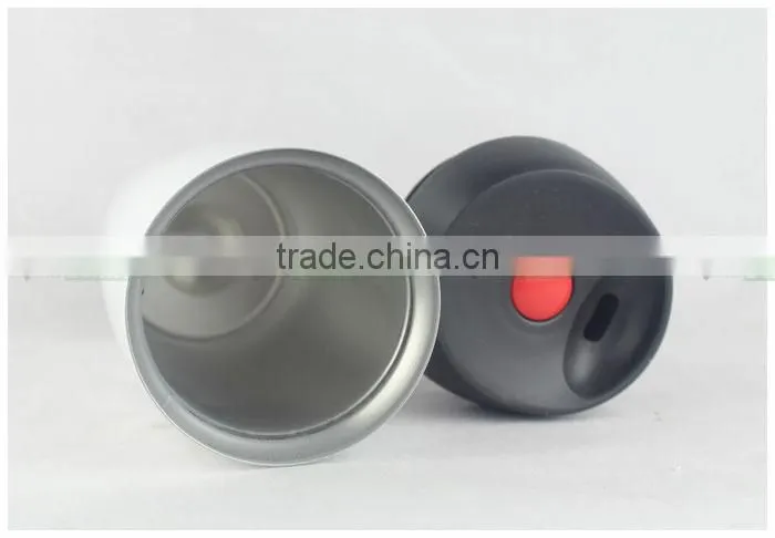 Double Walled Stainless Steel Solid Coloured Coffee Mug
