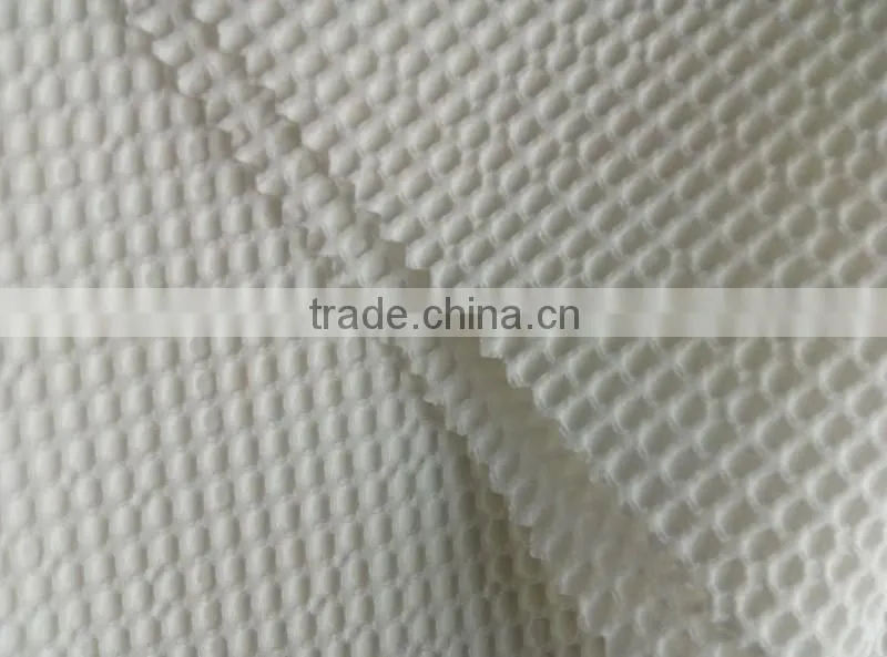 Chinese Supply 100% Polyester Elastic plaid Fabric for dress
