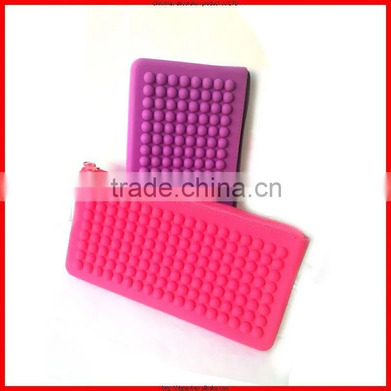 superior quality Coin purse,silicone jelly bag,food grade silicone coin bag