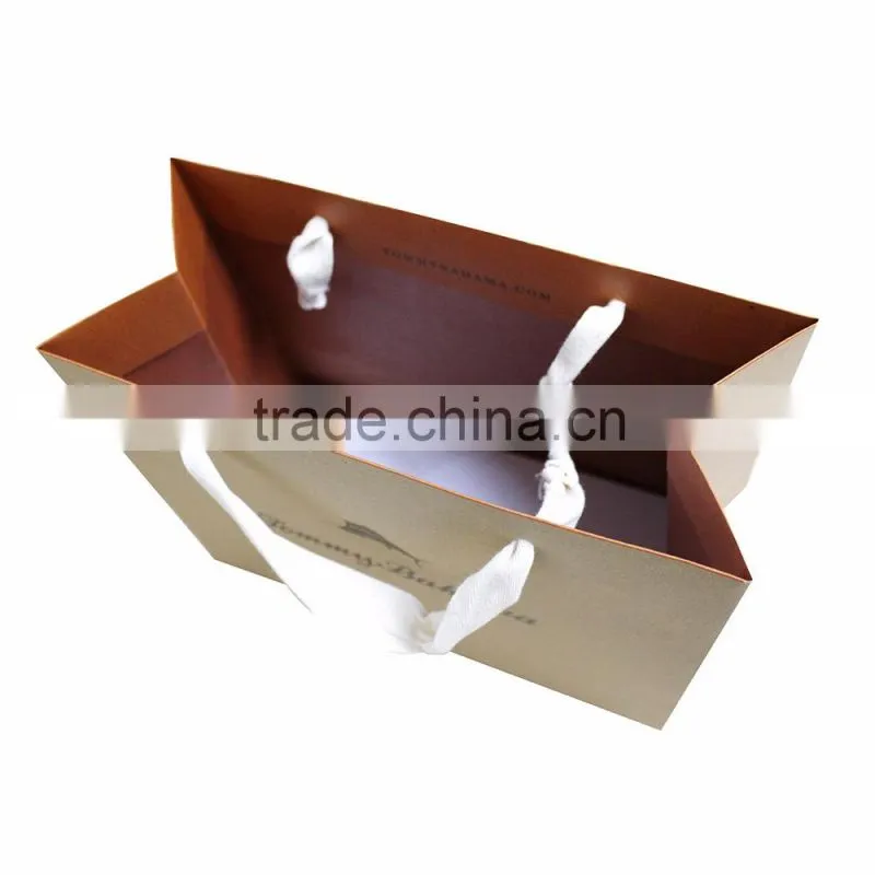 Custom printed fsc cheap kraft paper bag