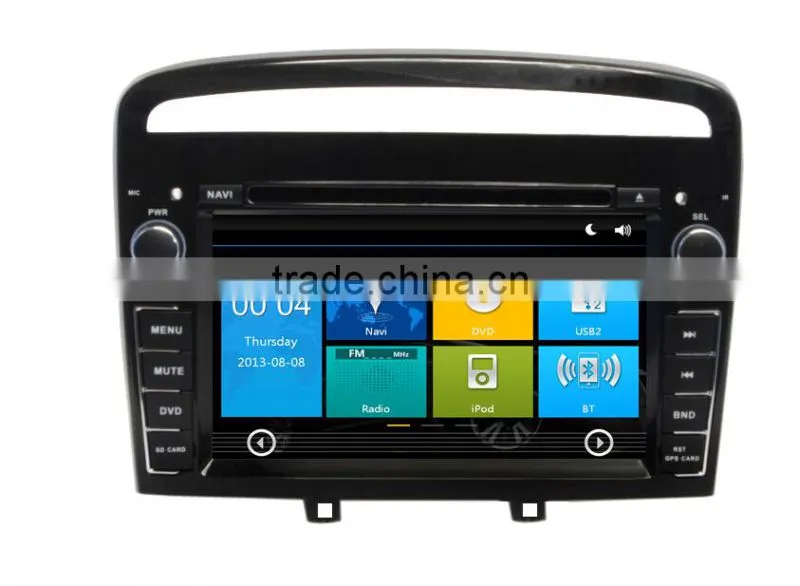 ZESTECH China Factory OEM ODM car CD player for Peugeot 408 Car dvd gps player