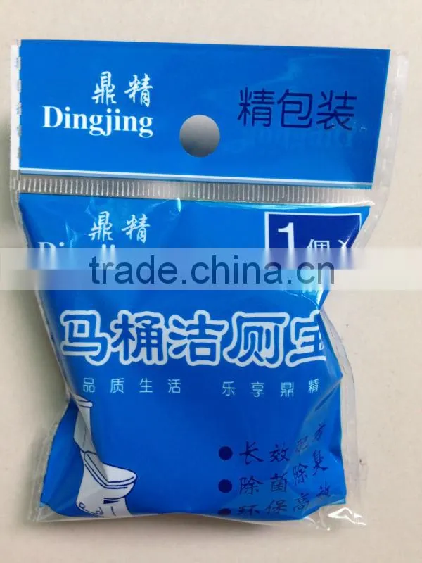1 pack toilet bowl blue tablet/toilet cleaning tablet/blue bubble
