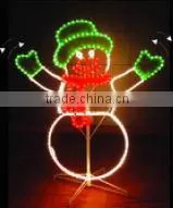 charming outdoor 3D LED christmas motif light