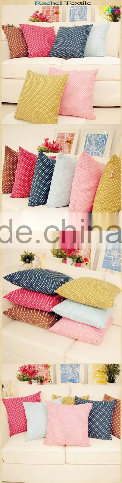 Bright simple modern style various color for cushion cover fabric table cloth, car cushion