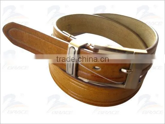 Western style customized mens canvas belt