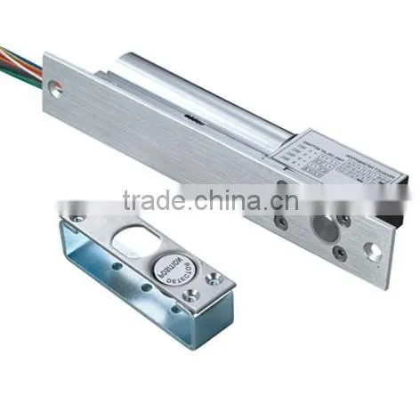 Fail safe drop bolt lock,electric bolt door lock 12V with time delay function