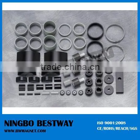 Bonded radial magnetization multipole motor magnet