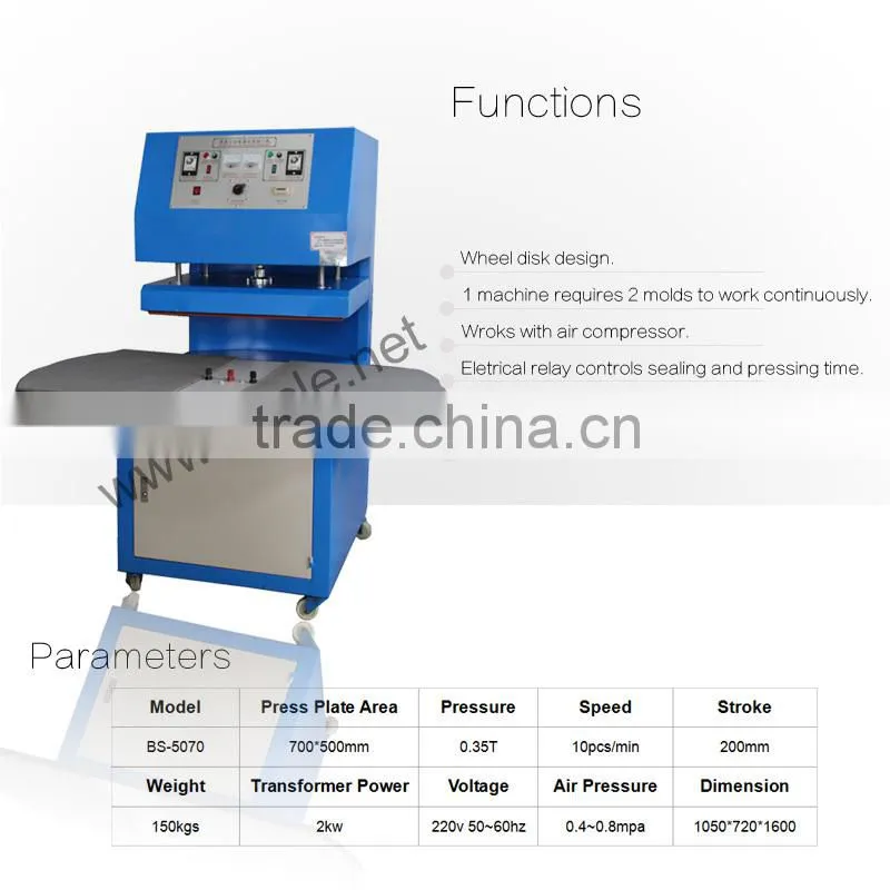 BS-5070 Scourer blister packing machine