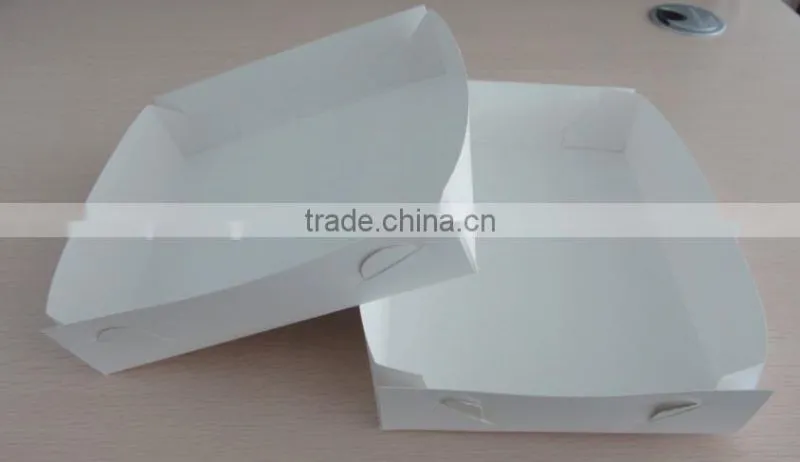 2015 Hot selling takeaway Food Tray /chip tray/cake tray/cookies tray/paper tray