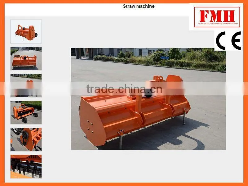 pto tractor chopped strhay and straw baler machine