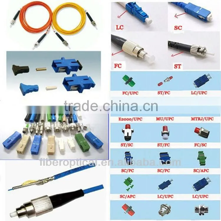 3m LC-LC OM3 MM duplex in green color fiber optic patch cord