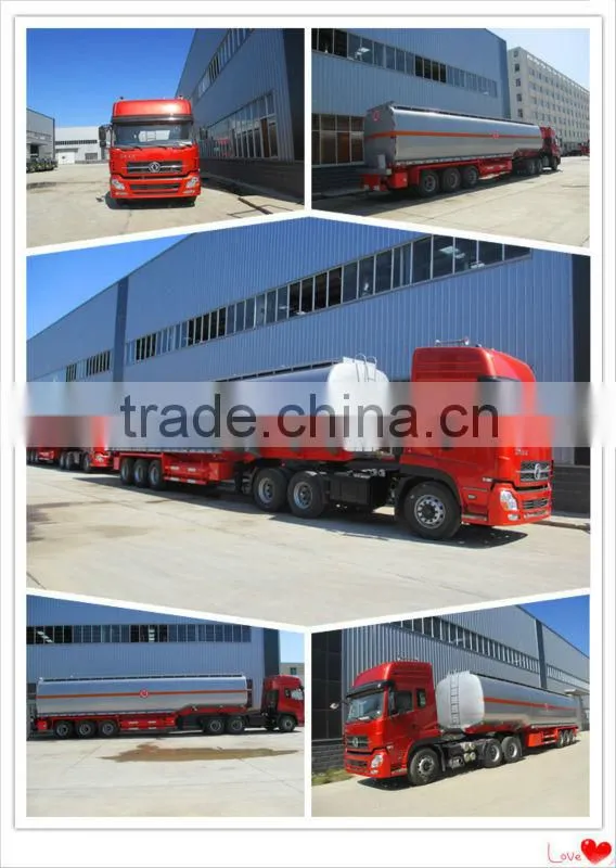 3 axles lpg semi trailer 56m3 lpg tank semi trailer lpg semi trailer
