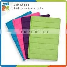 Multifunctional plush bath mat