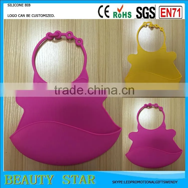 China Baby Bib,Silicone baby bib for promotion gifts,Customized baby silicone bib manufacturer