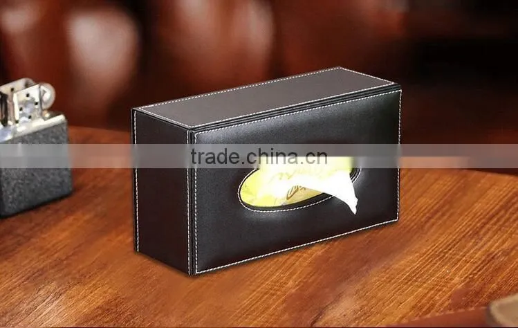 factory sale leather tissue box cover,facial tissue box,tissue box wholesale