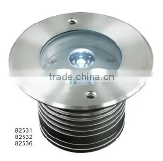 JP-82536 RGB high quality waterproof inground lamp,outdoor garden path lighting