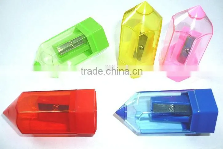 Custom Cheap Plastic Double Hole Pencil Sharpener
