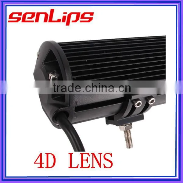 SCLIGHTS/SENLIPS super brightness 4D led auto light bar 126w 4x4 4d led light bar for off-road folklift driving lamp