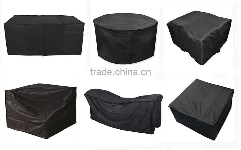 Home Garden rectangular Table cover and chairs