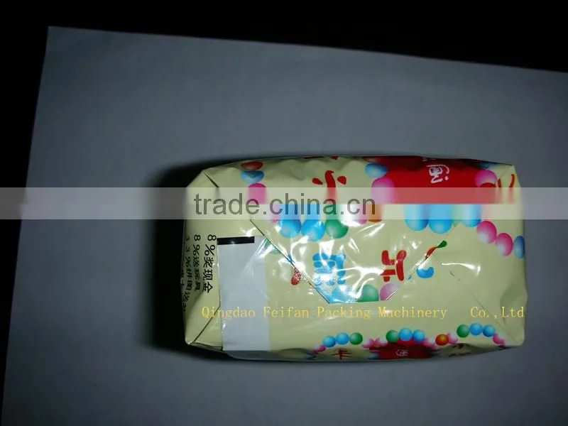 Hotel soap cellophane packing machine