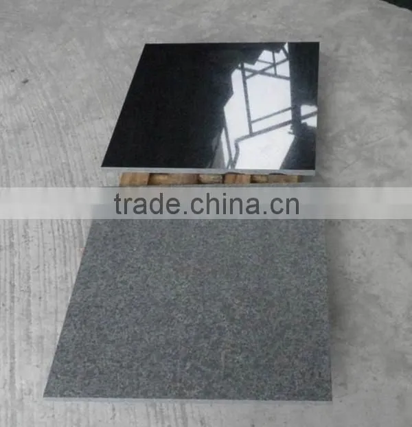 China Natural G684 Black Basalt Tile