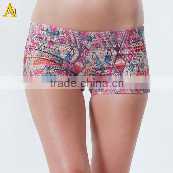 sexy women yoga shorts with OEM service