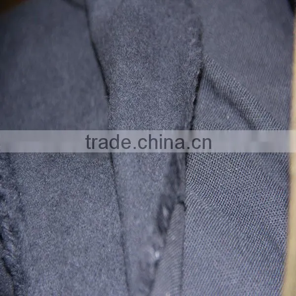 Fleece fabric made of 100% cotton fabric brushed finished