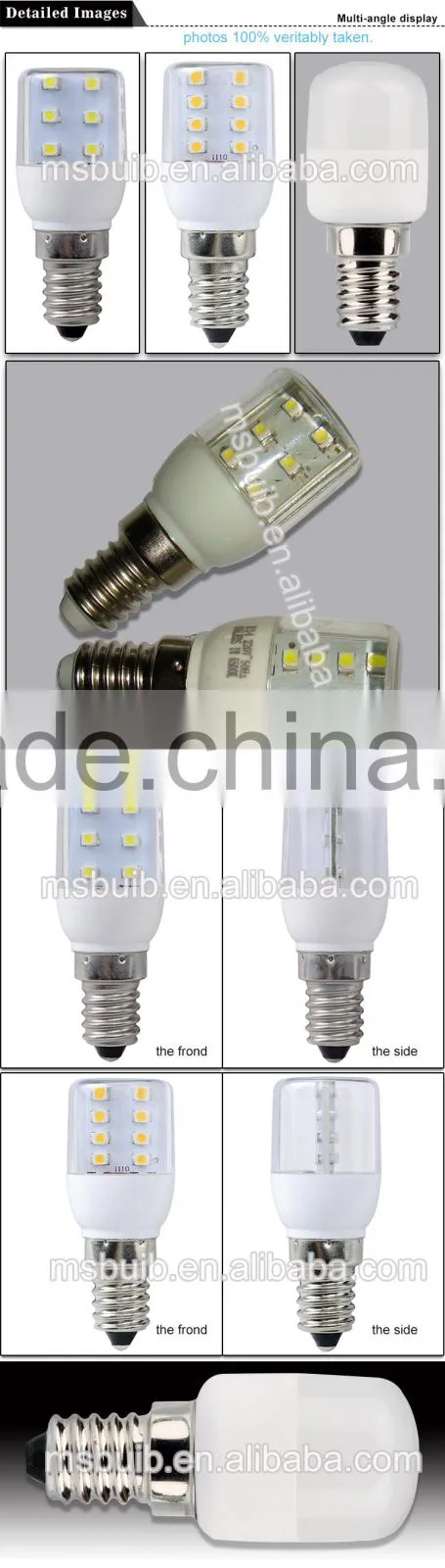 Beautiful CE ROHS approved factory price refrigeration bulb e14 refrigerator fridge bulb