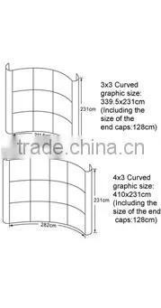 Best sale 3*3 pop up display