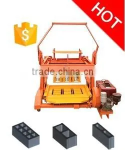 ECO BRB small semi-automatic fly ash clay interlocking brick machine