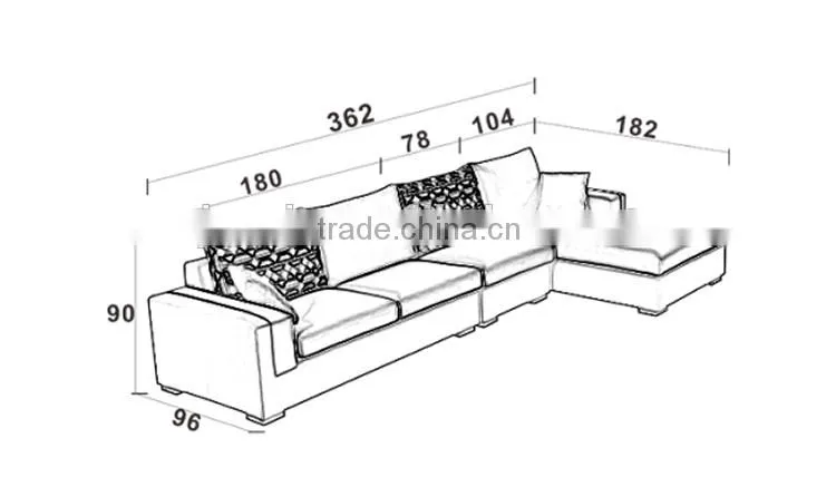 Plain And Simple But Sophisticated Modern Sofa Set