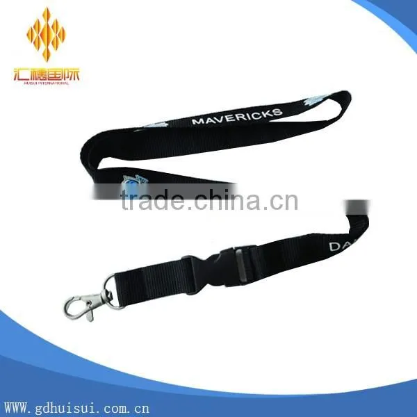 Sport whistle polyester lanyard