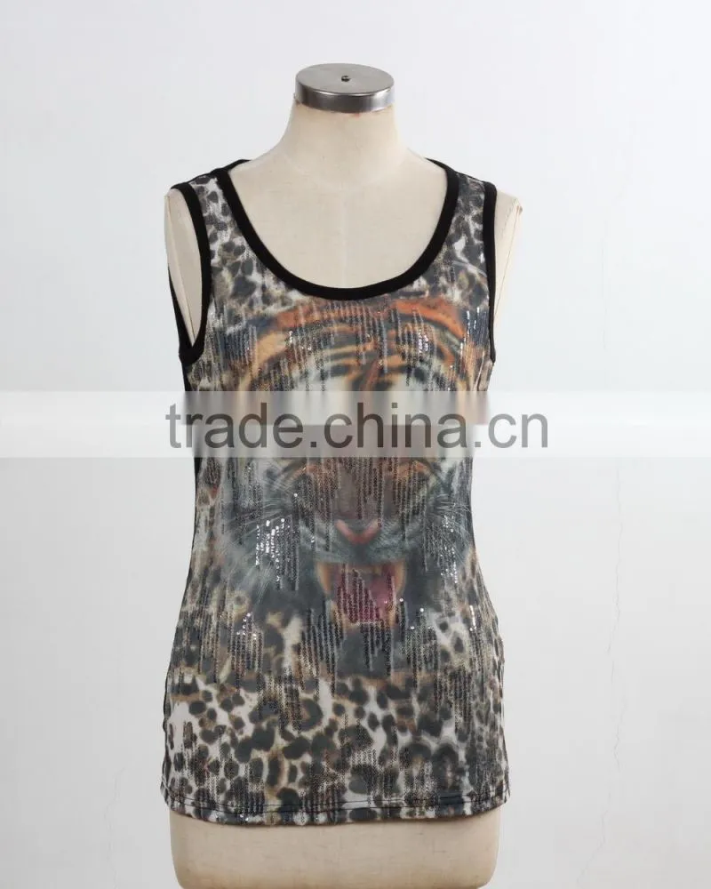 F5S15044 Casual Custom Women Tank Top