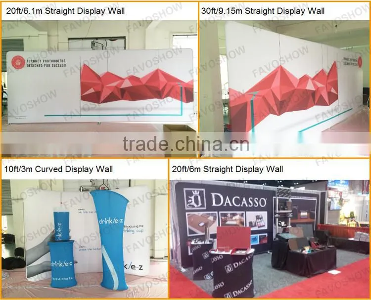 Tension Fabric Display Stands For Exhibitions