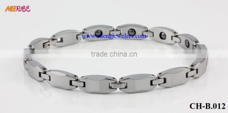 2015 IP black tungsten cool bracelets,stylish bracelets,tungsten jewelers