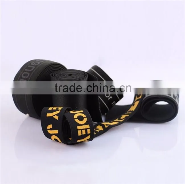 China Suppliers 3.5cm Customized Jacquard Elastic Tape for Mens Underwear
