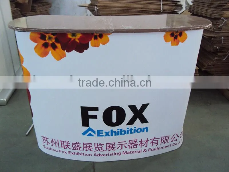 pop up promotion table, promotion table, display stand podium