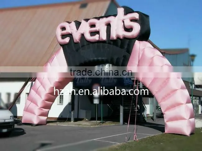 Event Decoration Pink Entrance Arch/ Inflatable Promotion Arch