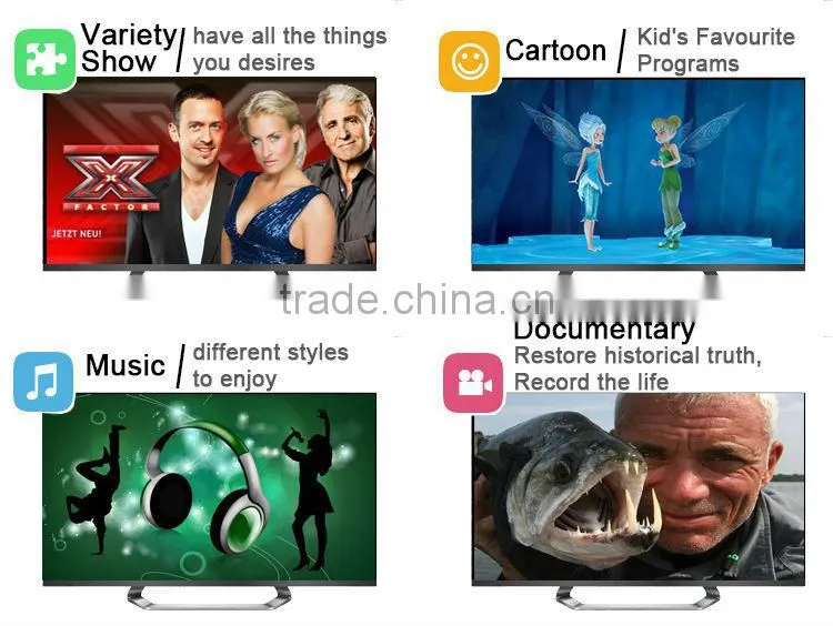 mini digital tv Sclass T3 IPTV set top box satellite tv receiver free sks iks for south america