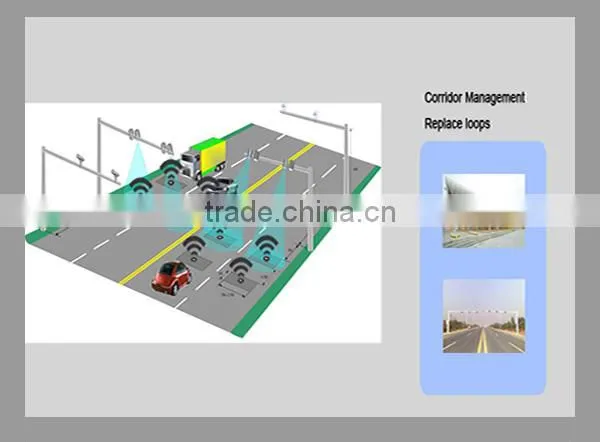 Traffic wireless vehicle detection sensor for traffic signal light optimization replace loop detector