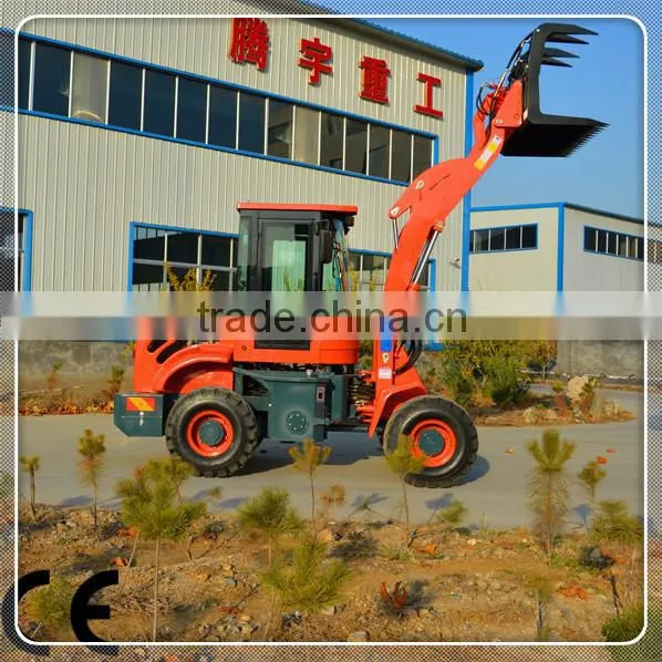 log loader TY18 wheel loader for sale 2CBM bucket loader