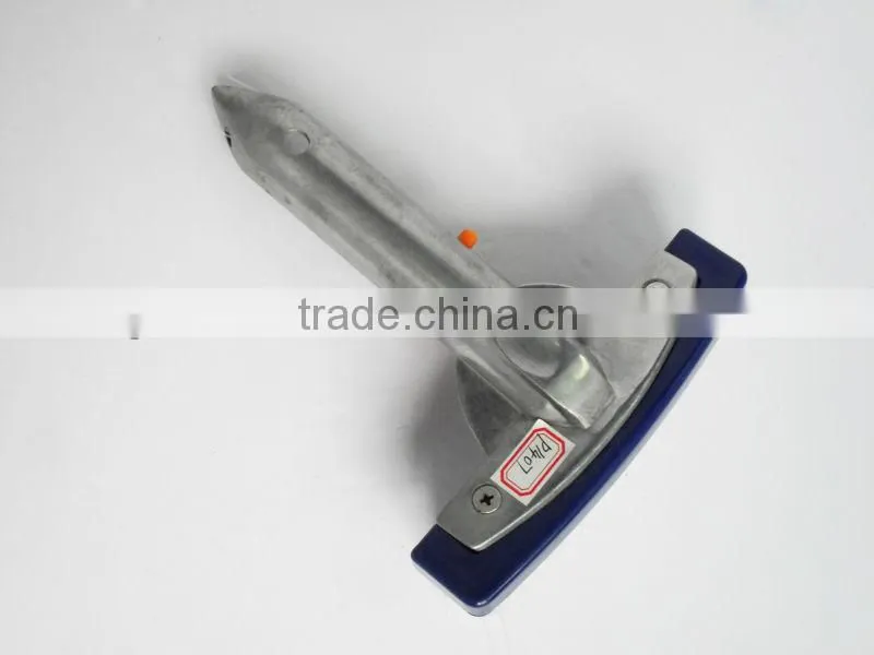 5.5"/14cm Swimming Pool Brush, Cleaning Wall Brush with Aluminium Handle and easy-clip P1407