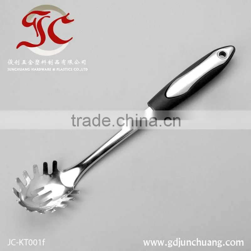 Stainless steel hot food buffet spaghetti spoon server
